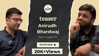 An exclusive insight with Recur Club&rsquo;s CTO. Ft. Anirudh Bhardwaj & Sukant Kumar