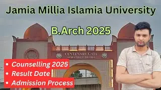 JMI B.Arch Counselling? Result Update | Low Cut off