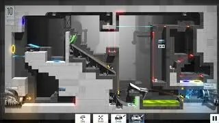 Bridge Constructor Portal   Portal Proficiency DLC   level 10 low budget solution