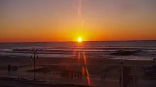 Zenrise: Crystal Clear Spring Sunrise Over the Atlantic Ocean from New Jersey (April 14th)