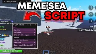 ROBLOX MEME SEA SCRIPT BEST SMOOTH AUTO FARM FOR MOBILE | NO KEY!!