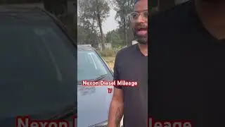 Nexon diesel Mileage ⛽️ #tata #nexon #automobile #car #carlover #shorts #youtubeshort