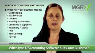What Type of Accounting Software Suits Your Business
