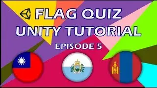 How to make a Quiz Game in Unity (E05 - Flag Rotation)