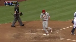STL@SD: Cards score 10th run on Holliday's sac fly