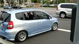 Honda Fit with Straight PIpe muffler: Too Loud and Too Slow!