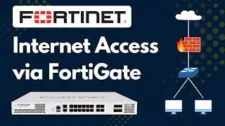 FortiGate Firewall &ndash; Provide Internet Access to PC  Step by Steps | Fortinet complete Classes 
