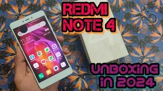 Redmi Note 4 unboxing and review in 2024❗क्या ये आज भी चल पाएगा❗Android 7.0 gaming test BGMI, Camera