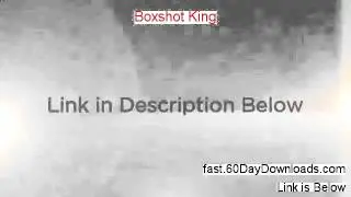 Boxshot King 2013, did it work (and free review)