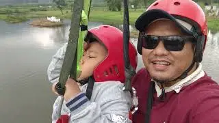 EMTE HIGHLAND RESORT Flying Fox #emtehighland #ciwidey #outbound