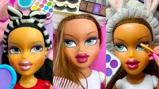 ASMR Satisfying with Unboxing & Review Mannequin Makeup Skincare Sounds Video Fast Planet Glitter