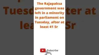 Emergency in Sri Lanka! | Economic Crisis Explained |April 5, 2022 #shorts #srilanka  #ytshorts