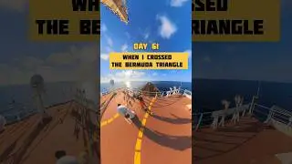 When I crossed Bermuda Triangle for 25th time! Day 61 #bermudatriangle