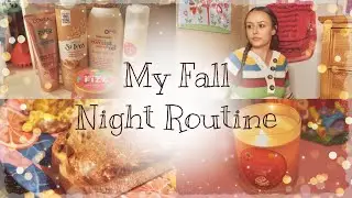 Fall night routine 🍂🌙🧡