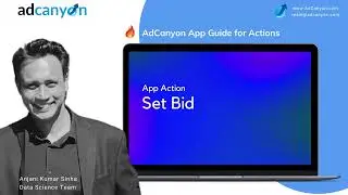 AdCanyon PPC App Actions: Set Bid - for Managing Amazon Ads