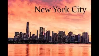 20 Minutes of New York City Sunrise and Sunset Timelapses - Relaxing Music / Video (4K)