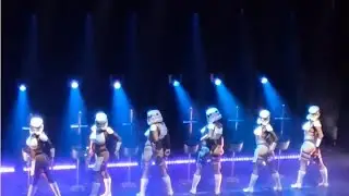The Empire Strips Back Sexy Star Wars Burlesque Show Beautiful Women Dancing in Bikinis