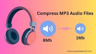 Compress mp3 audio files | Compress mp3 file