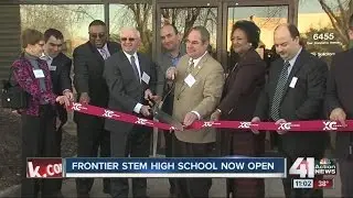 Frontier Stem High School now open