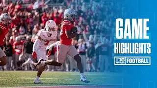 Rutgers at Ohio State | HIGHLIGHTS | Big Ten Football | 11/22/2025