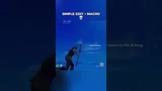 Simple edit + macro ☠️☠️ #simpleedit #macro #fortnite #fortniteclips