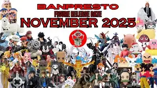 ACTION FIGURE BANPRESTO YANG BAKAL RILIS BULAN NOVEMBER 2025!!!
