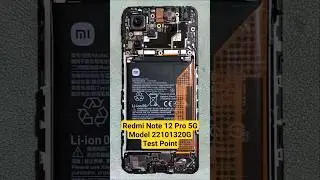 Redmi Note 12 Pro 5G Test Point Redmi 22101320G Test Point #redmi #redminote12