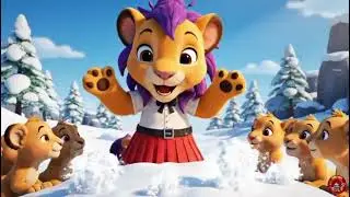 French | Simba et l&rsquo;aventure de cascade gel&eacute;e lionceaux | Simba the Frozen Waterfall Cubs Adventure