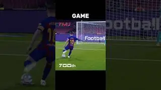 Messi 700th Goal Recreated in Pes 21 #pes #pes2021 #messi #fifa #fc25 #fifa23 #football #shorts