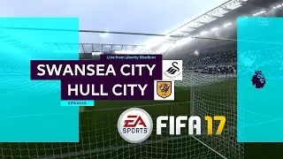 Fifa 17 Gameplay Premier League 16/17 Matchday 2: Swansea vs Hull city