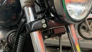 Interceptor 650. Mike&rsquo;s  re-location of the rectifier in the USA