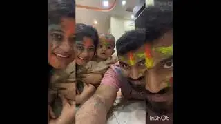 Newborn baby Photoshoot ideas at home / newborn baby photography ideas / Holi theme / Balam Pichkari