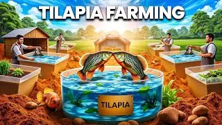 FARMING FOOD FISH WITH DONNIE BUNTING | TILAPIA FISH FARMING