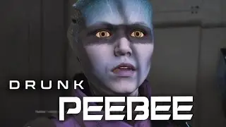 Mass Effect Andromeda: Peebee Romance - Drunk as HELL