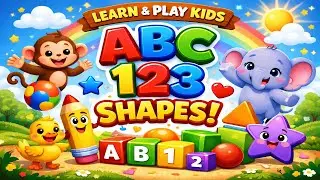 Learn & Play Kids &ndash; Numbers, ABC, Shapes