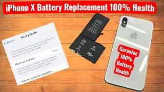 iPhone X Battery Replacement &ndash; Original Health Back! 🔋 | Step-by-Step Guide 2026