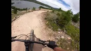 MTB in Summit County CO: Frisco Peninsula Bike Trails - Sky Pilot descent Aug 2023