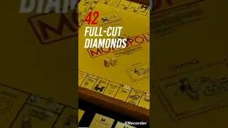 2 million dollar Monopoly board game what diamonds sapphires Ruby's #lifestyle #monopoly #diamond