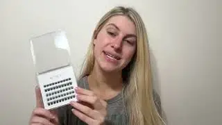 ACTROL Self Adhesive Eyelashes Lash Clusters Wispy Self Adhesive DIY No Glue Needed 50 pcs Reusable