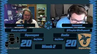 Bald, Black, and Beautiful (Buttons) vs Knights of Nana | Upstate Crews League Week 2
