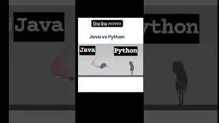 Java vs python      #java #python #javascript #programming #coding #html #programmer #developer #css