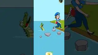 the crocodile's teeth are stuck!! 🤔😂🤣 #impossibledate2 #trending #viral🔥