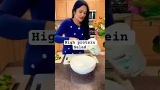 High protein salad#food #weightloss #healthy