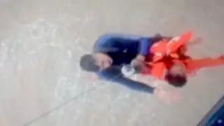 In dramatic rescue, sailors pulled out after ship sinks off Mumbai