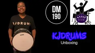 Attic Custom Snare Drum Unboxing! | KJDRUMS Unboxing