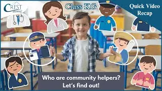 Class KG | Community Helpers | English Olympiad | CREST Olympiads