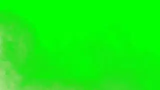 Dust Explosion Wave 01 Green Screen