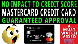Guaranteed Mastercard Credit Card With No Impact To Credit | Any Credit Approved | Credit Viral