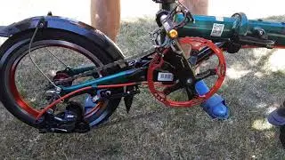 Foldable bike / Faltrad fnhon - 8 kg: Demonstration
