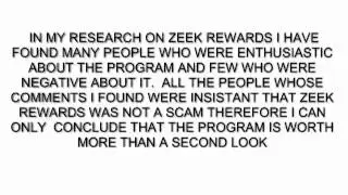 Zeek Rewards Review
